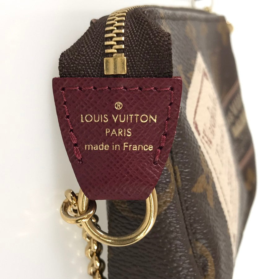 LOUIS VUITTON Monogram Mini Pochette Accessoires travel collection M63798 Pouch