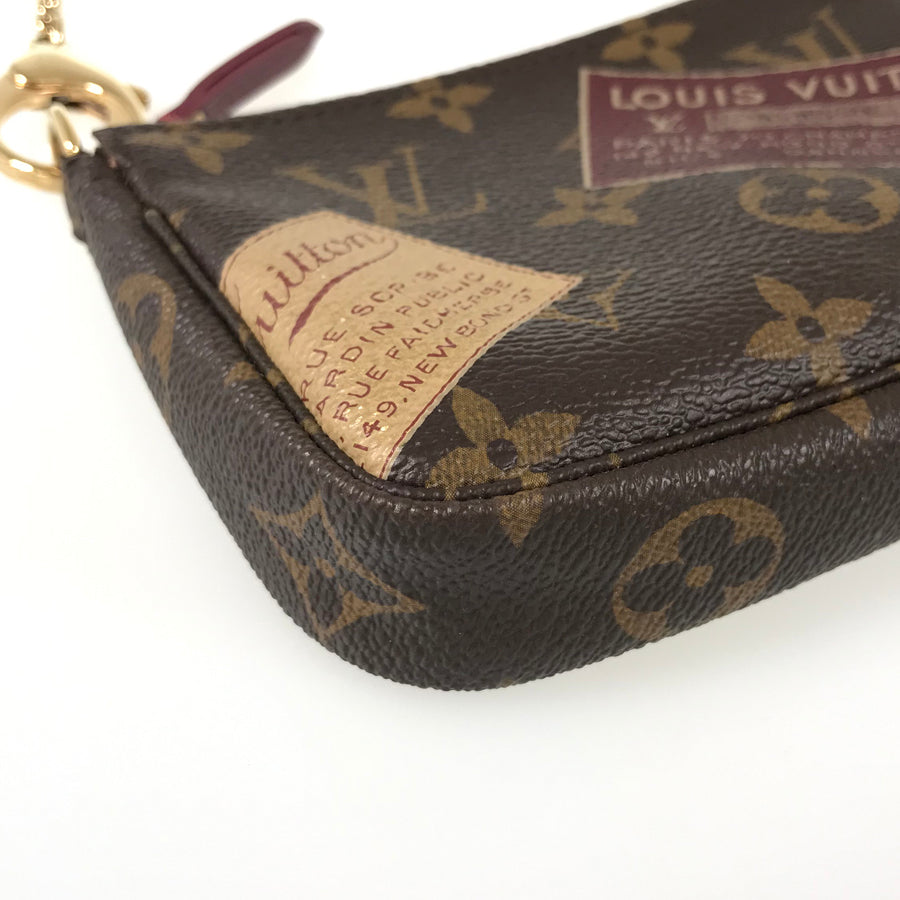 LOUIS VUITTON Monogram Mini Pochette Accessoires travel collection M63798 Pouch