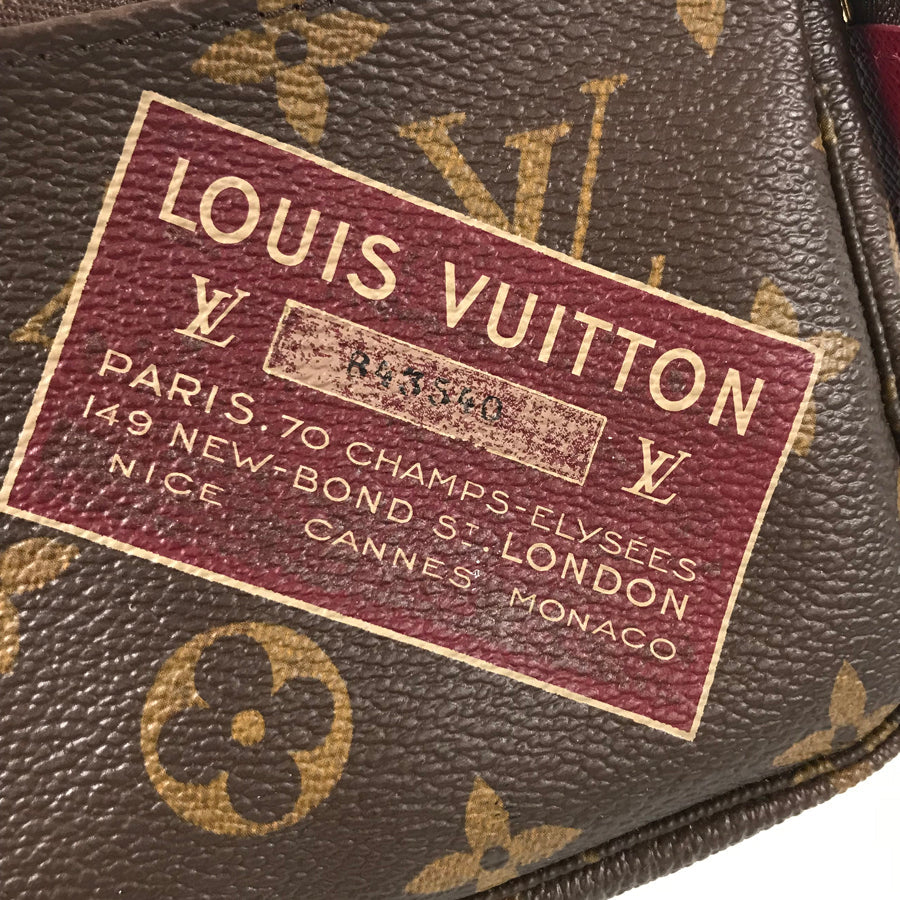 LOUIS VUITTON Monogram Mini Pochette Accessoires travel collection M63798 Pouch