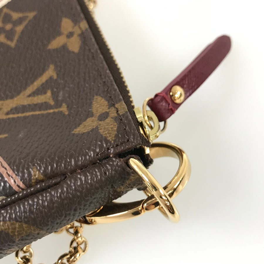 LOUIS VUITTON Monogram Mini Pochette Accessoires travel collection M63798 Pouch