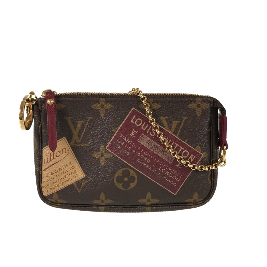 LOUIS VUITTON Monogram Mini Pochette Accessoires travel collection M63798 Pouch