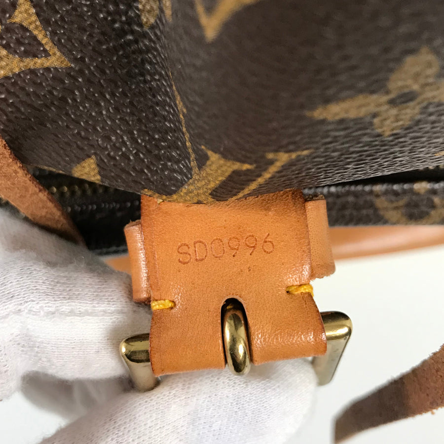 LOUIS VUITTON Monogram Montsouris GM M51135 Backpack