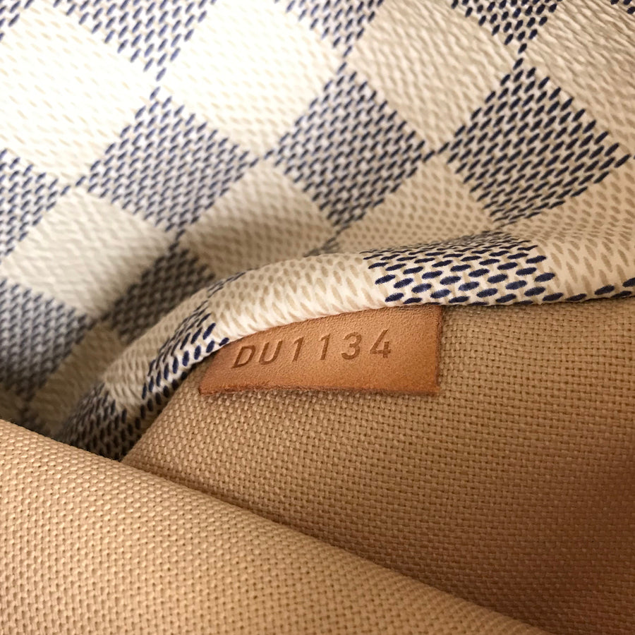 LOUIS VUITTON Damier Azur Totally PM N41280 Tote bag