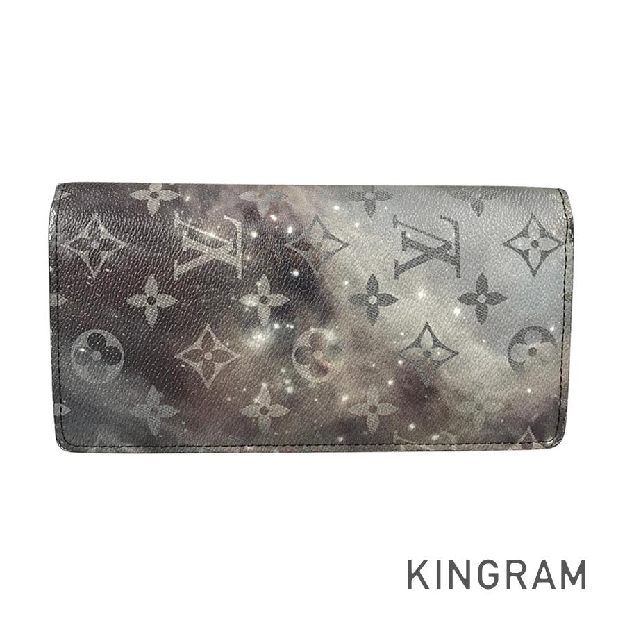 LOUIS VUITTON Monogram Galaxy Portefeuille Brazza M63871 Long wallet bifold