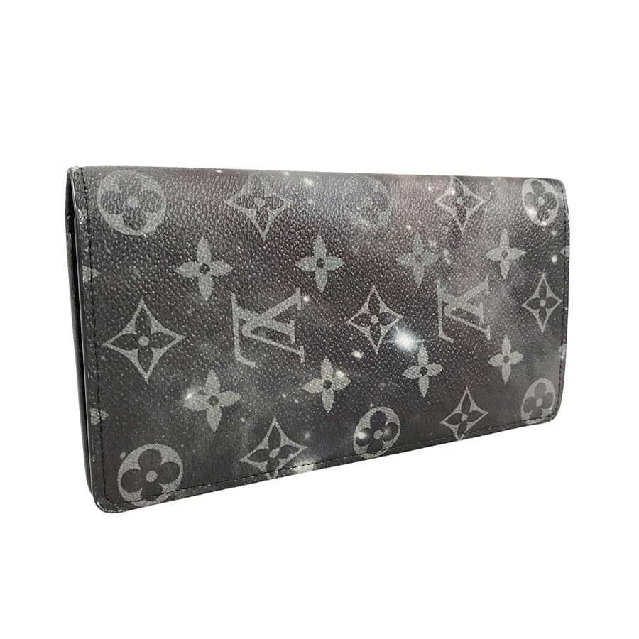 LOUIS VUITTON Monogram Galaxy Portefeuille Brazza M63871 Long wallet bifold