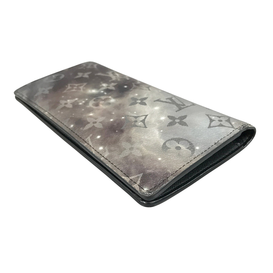 LOUIS VUITTON Monogram Galaxy Portefeuille Brazza M63871 Long wallet bifold