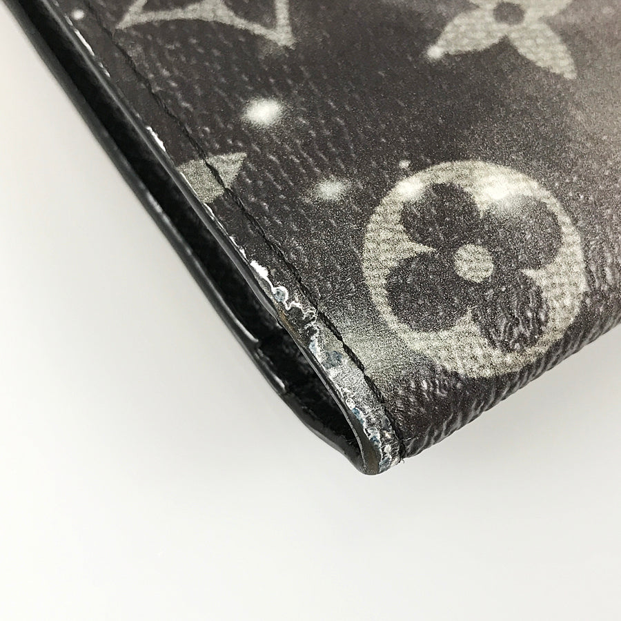 LOUIS VUITTON Monogram Galaxy Portefeuille Brazza M63871 Long wallet bifold