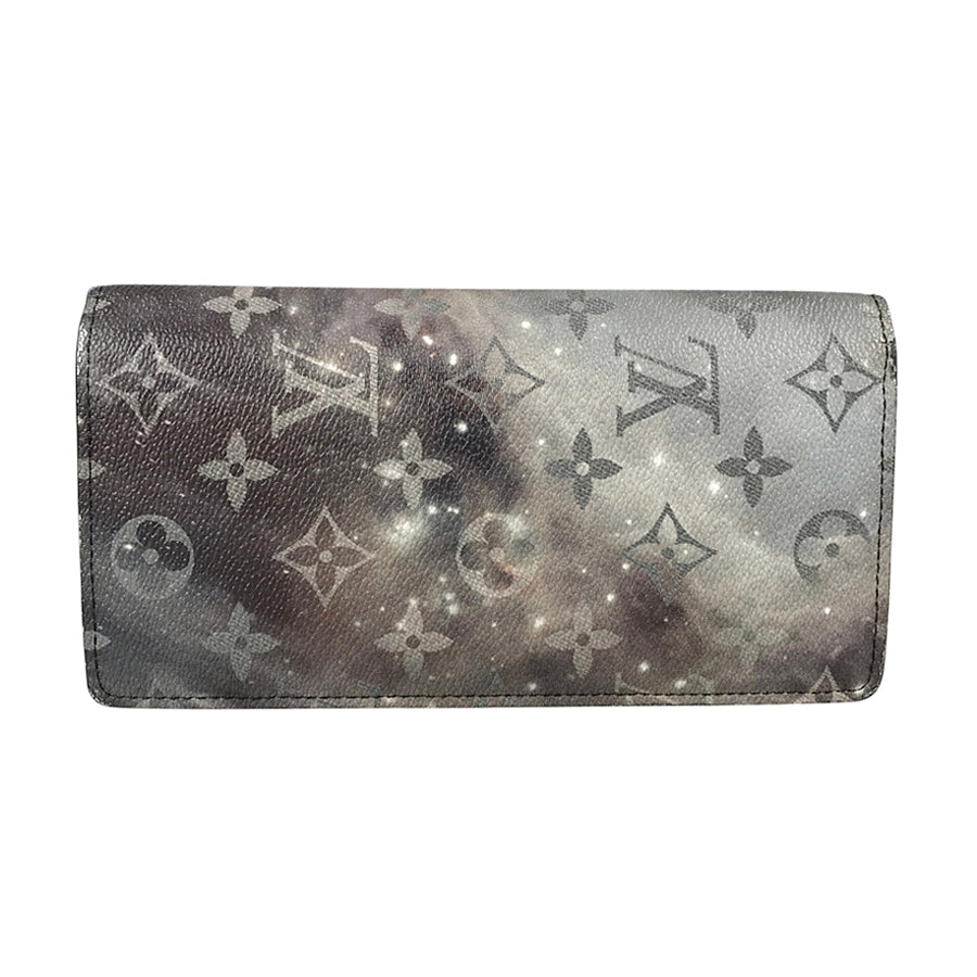 LOUIS VUITTON Monogram Galaxy Portefeuille Brazza M63871 Long wallet bifold