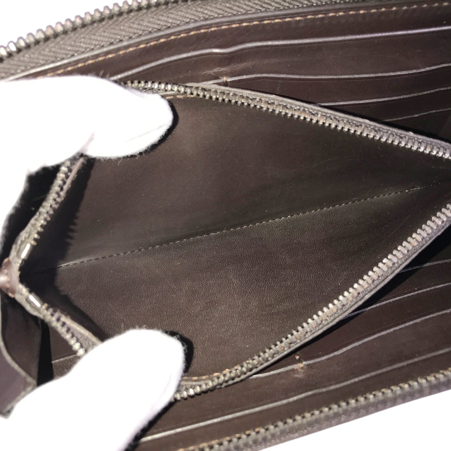 Berluti Calligraphy E0157 Long wallet Round zipper
