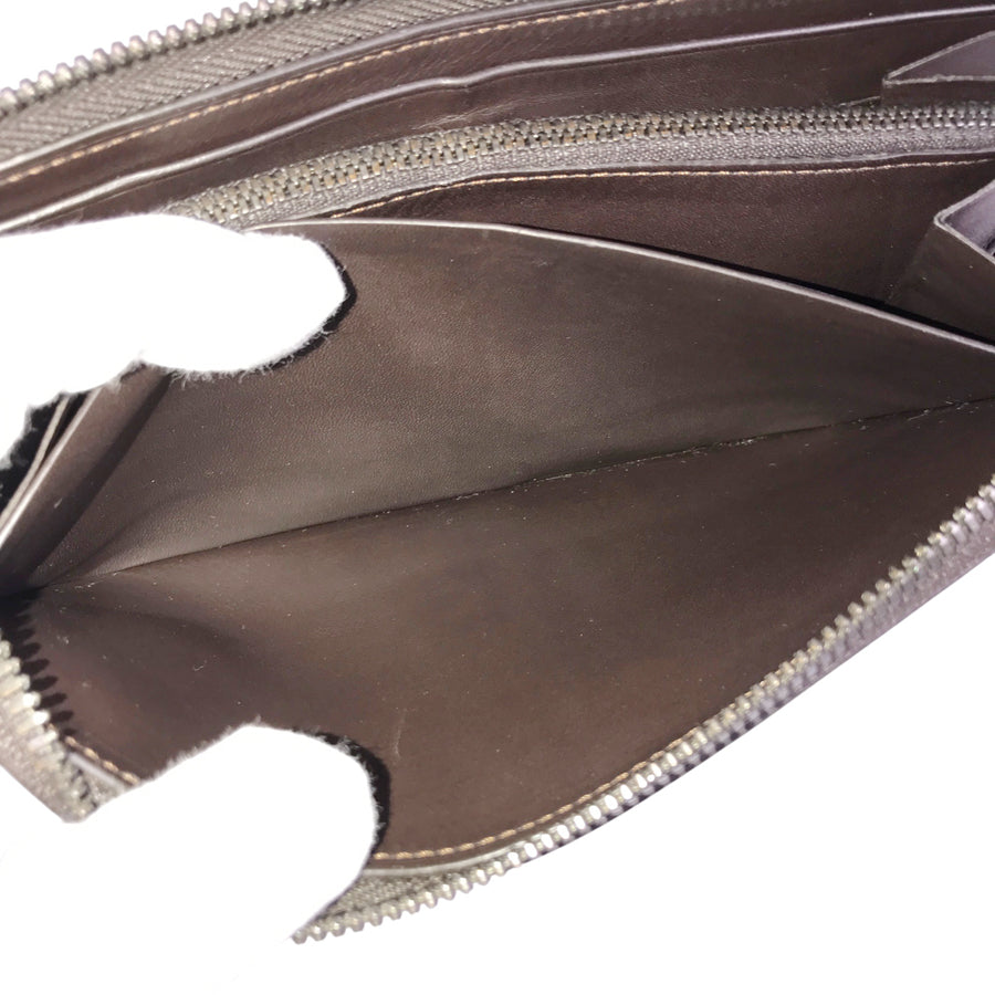 Berluti Calligraphy E0157 Long wallet Round zipper