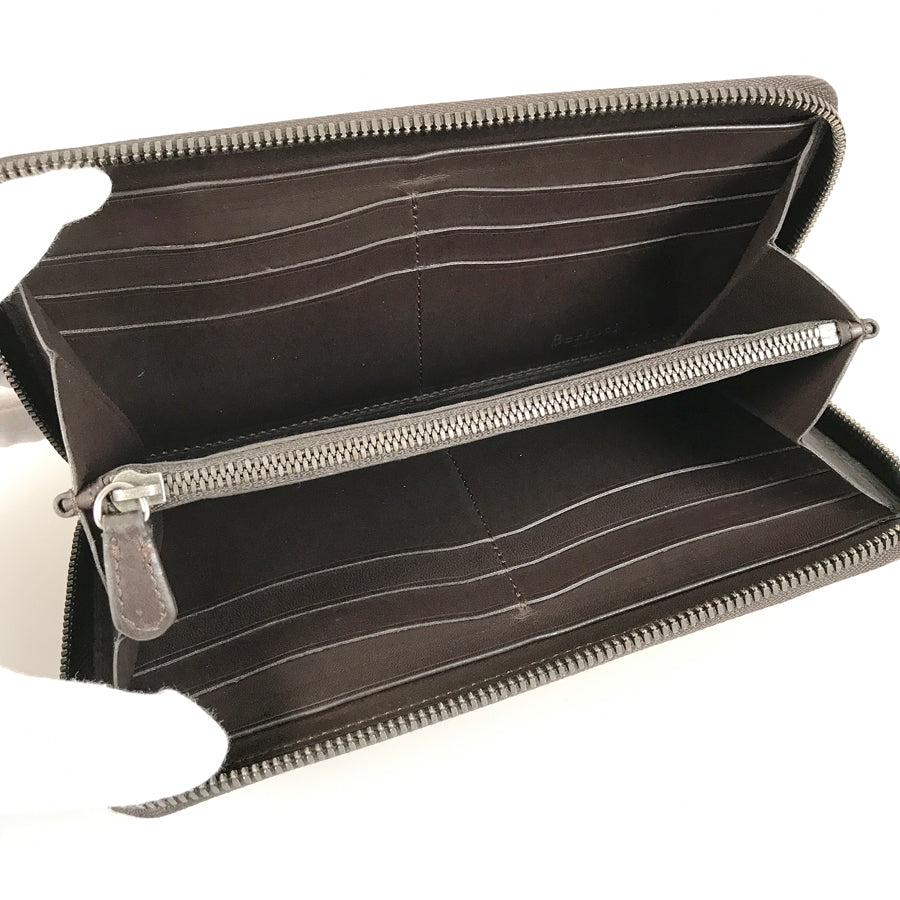 Berluti Calligraphy E0157 Long wallet Round zipper