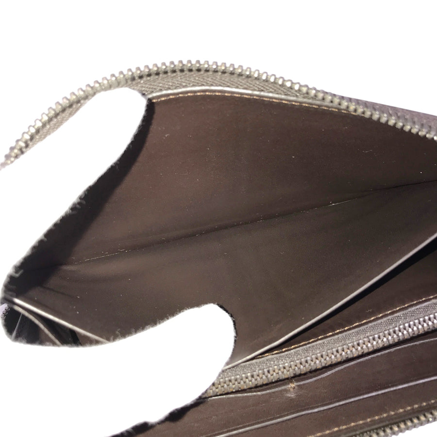 Berluti Calligraphy E0157 Long wallet Round zipper