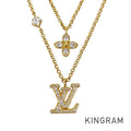 LOUIS VUITTON Lady LV M01845 Necklace