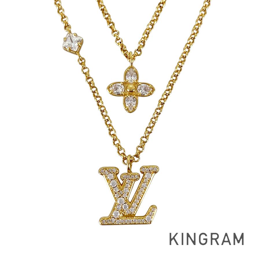 LOUIS VUITTON Lady LV M01845 Necklace