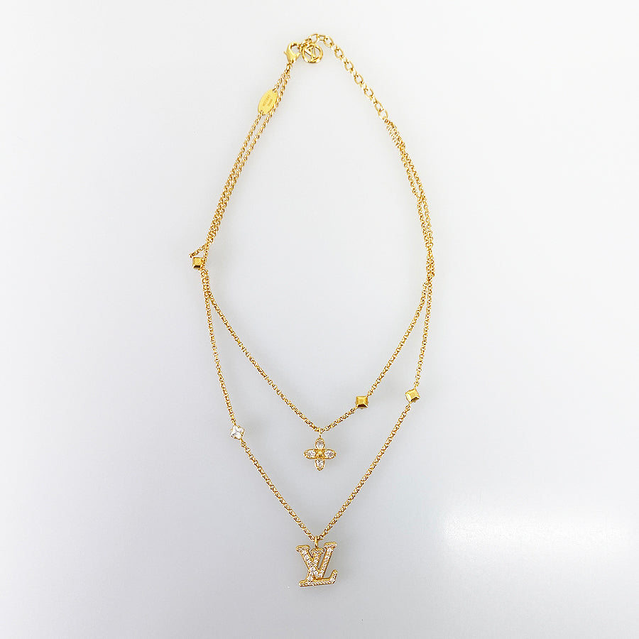 LOUIS VUITTON Lady LV M01845 Necklace