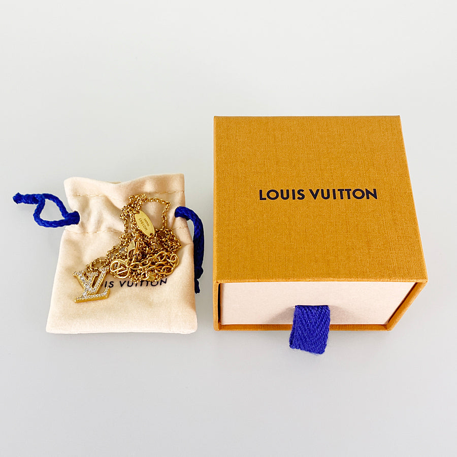 LOUIS VUITTON Lady LV M01845 Necklace