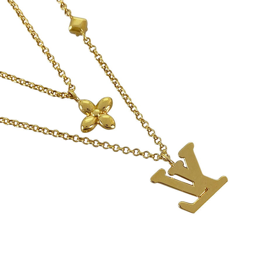 LOUIS VUITTON Lady LV M01845 Necklace