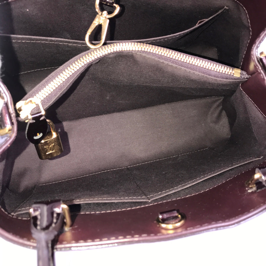 LOUIS VUITTON Monogram Vernis Montaigne MM M50400 Hand bag