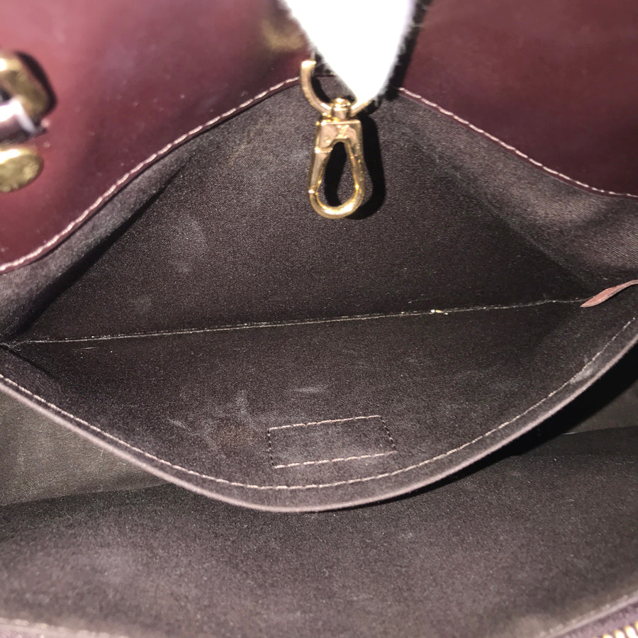 LOUIS VUITTON Monogram Vernis Montaigne MM M50400 Hand bag