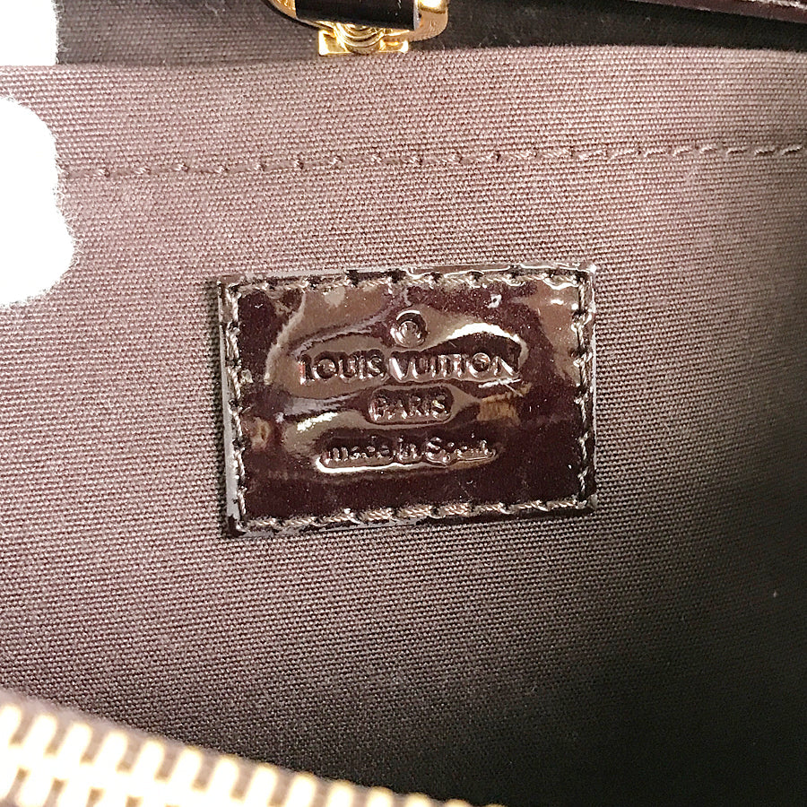 LOUIS VUITTON Monogram Vernis Montaigne MM M50400 Hand bag