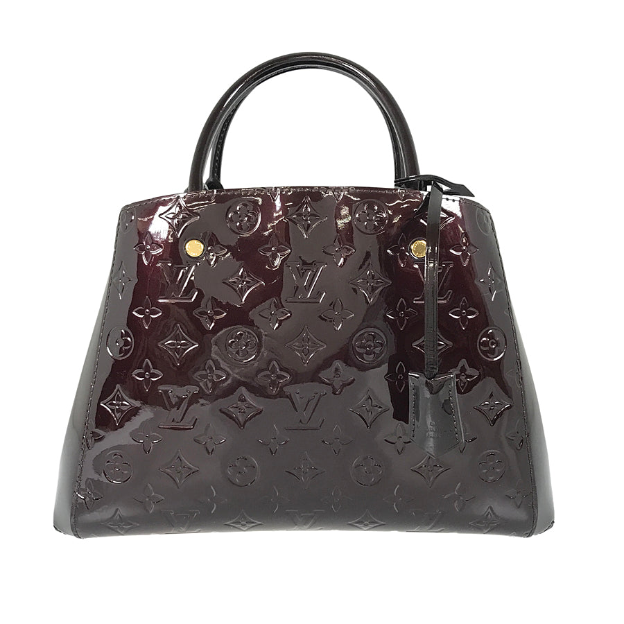 LOUIS VUITTON Monogram Vernis Montaigne MM M50400 Hand bag