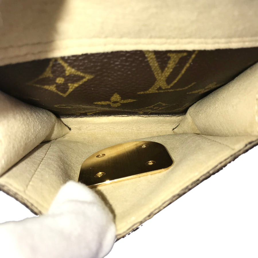 LOUIS VUITTON Monogram Manhattan PM M40026 Hand bag