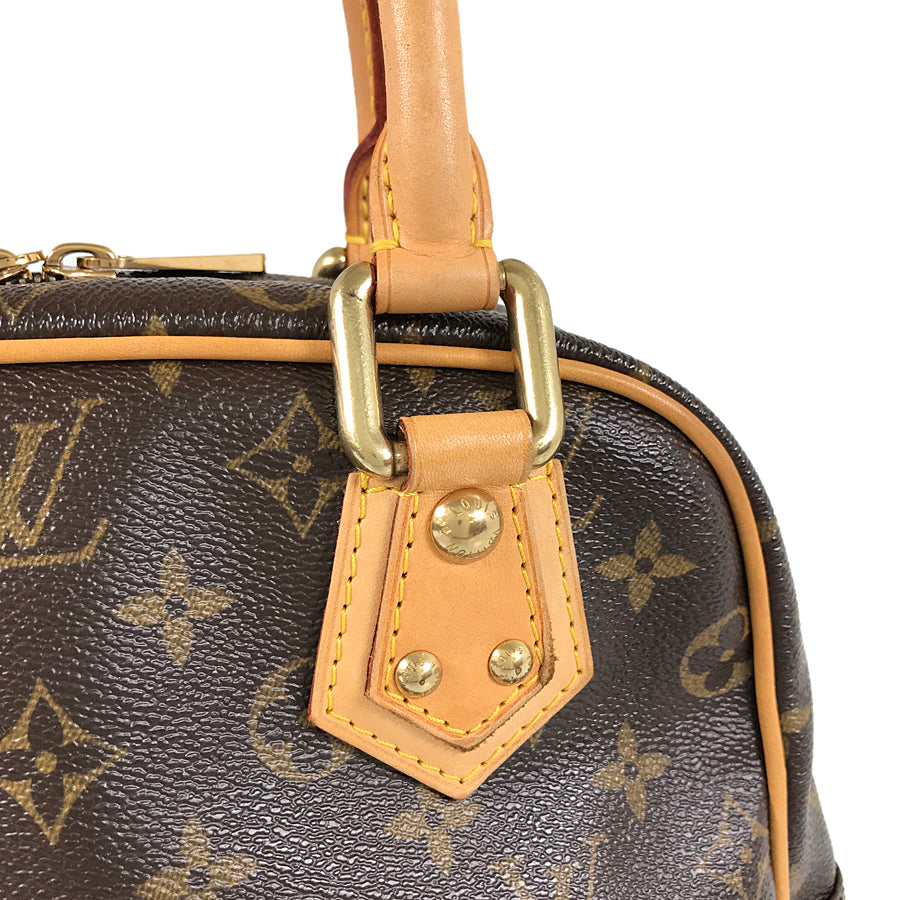 LOUIS VUITTON Monogram Manhattan PM M40026 Hand bag