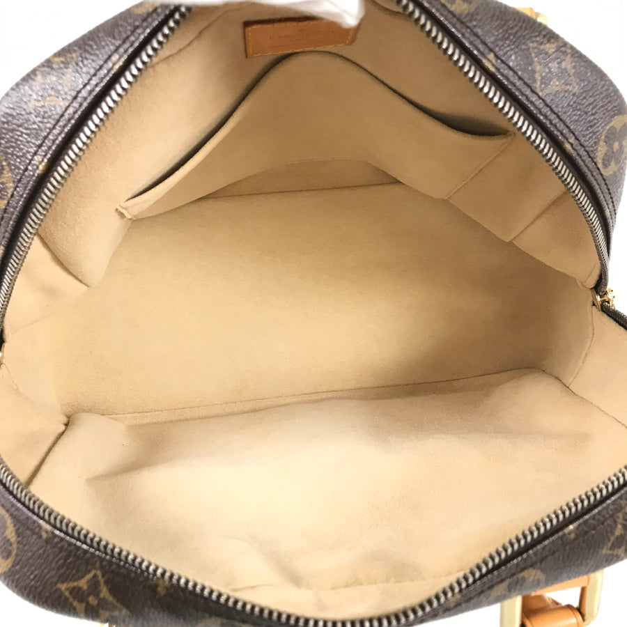 LOUIS VUITTON Monogram Manhattan PM M40026 Hand bag