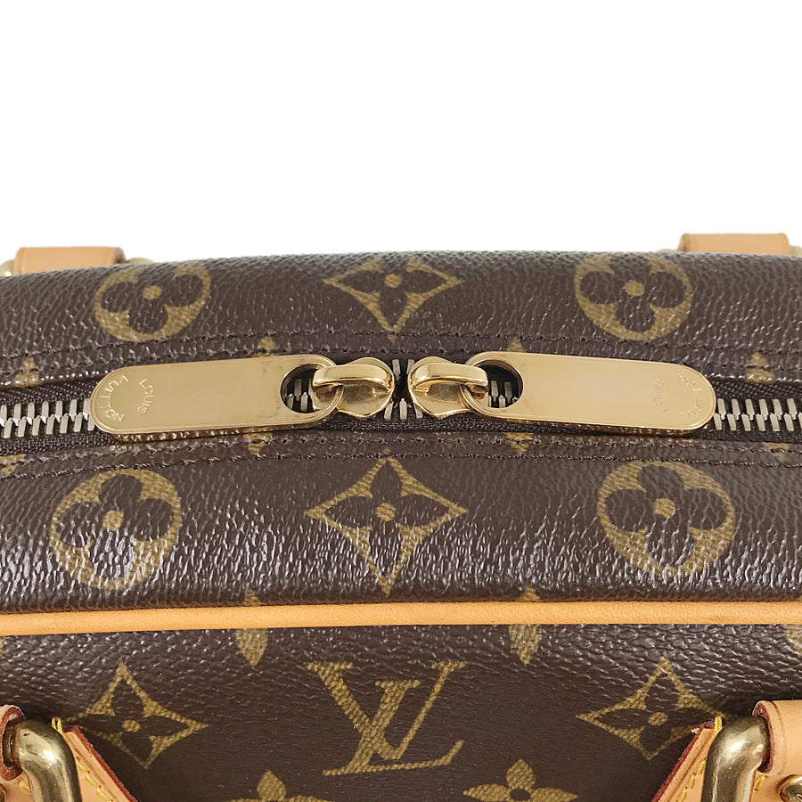 LOUIS VUITTON Monogram Manhattan PM M40026 Hand bag