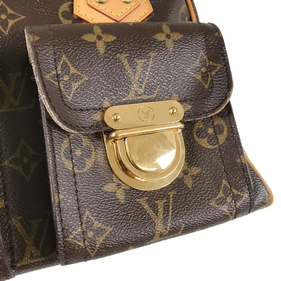 LOUIS VUITTON Monogram Manhattan PM M40026 Hand bag