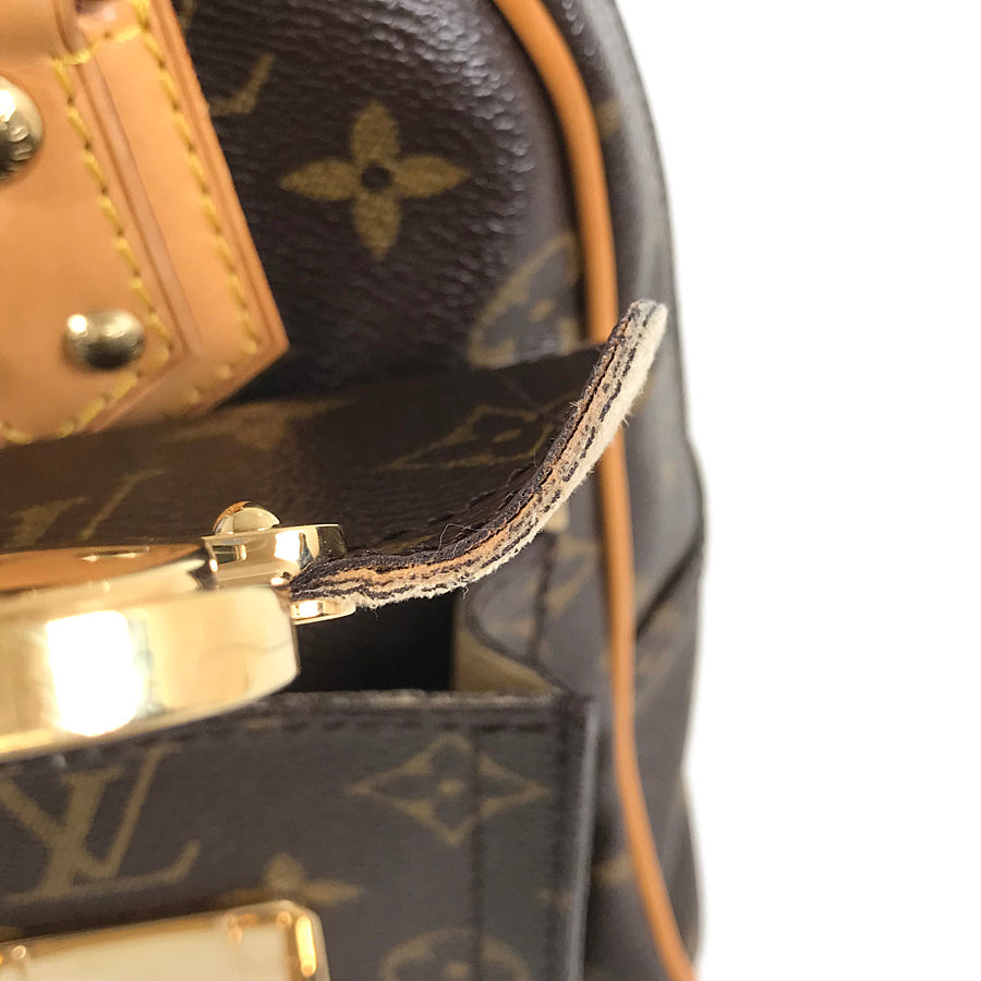 LOUIS VUITTON Monogram Manhattan PM M40026 Hand bag