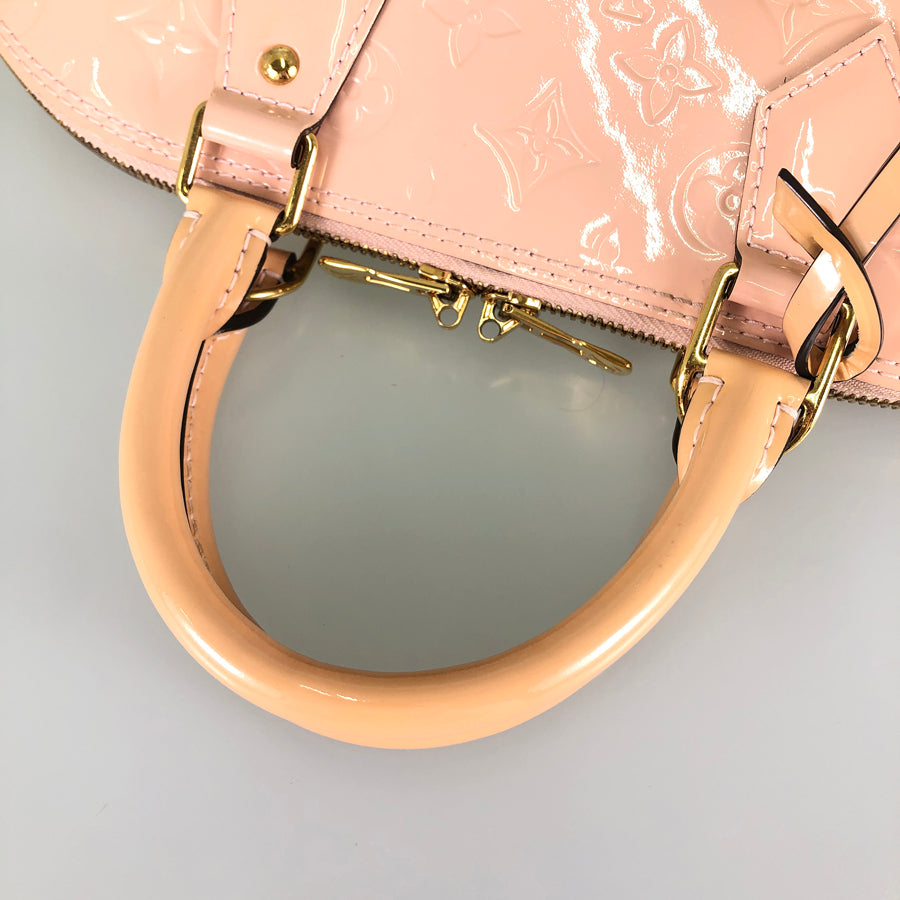 LOUIS VUITTON Monogram Vernis Alma PM M50412 Hand bag