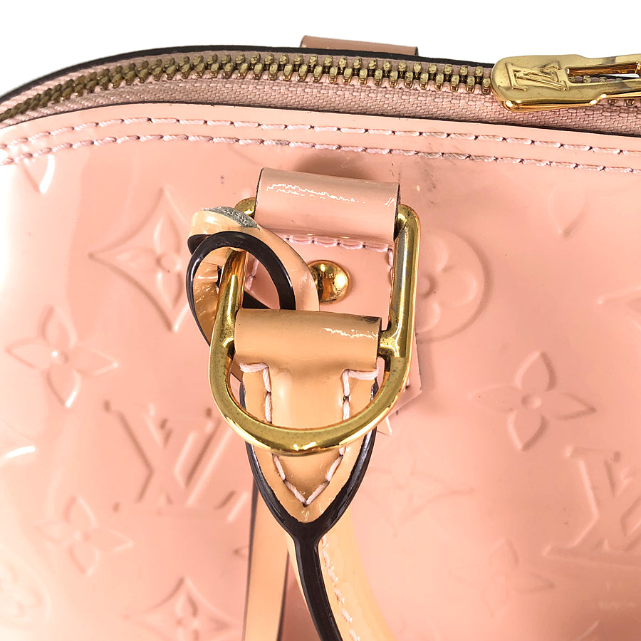 LOUIS VUITTON Monogram Vernis Alma PM M50412 Hand bag