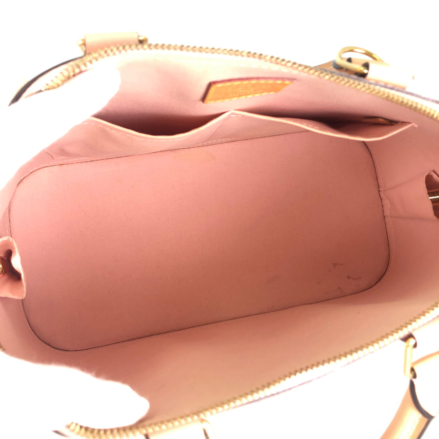 LOUIS VUITTON Monogram Vernis Alma PM M50412 Hand bag