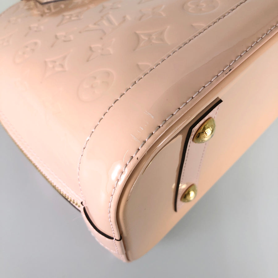 LOUIS VUITTON Monogram Vernis Alma PM M50412 Hand bag