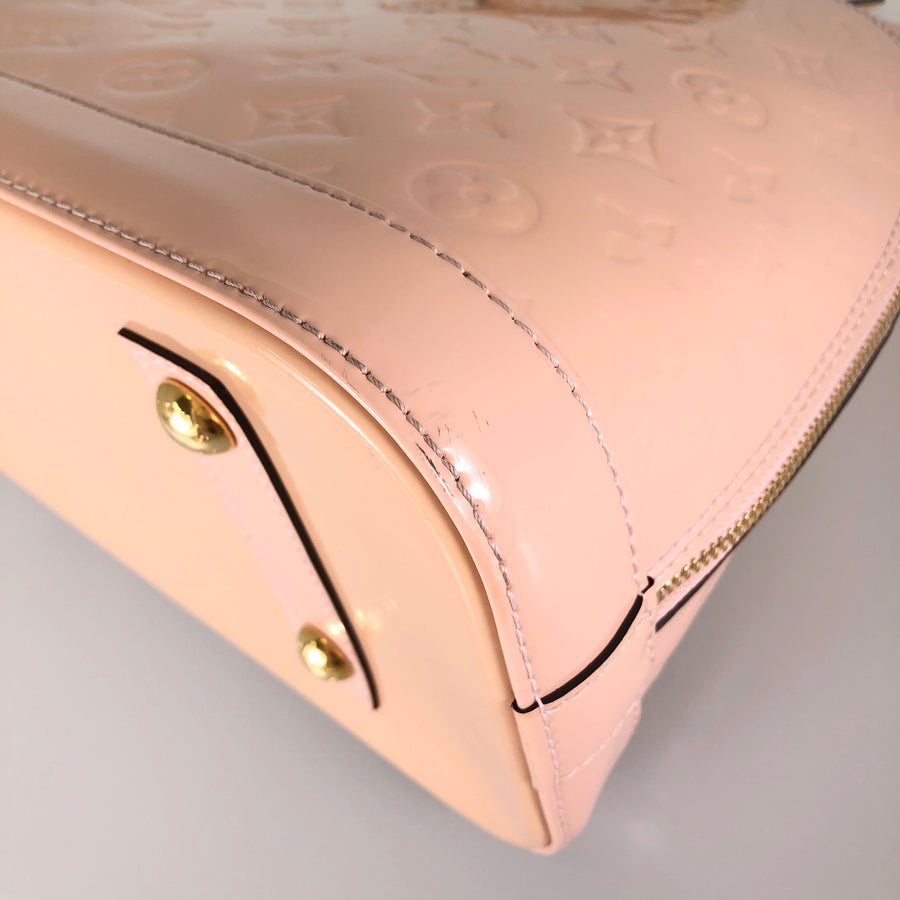 LOUIS VUITTON Monogram Vernis Alma PM M50412 Hand bag