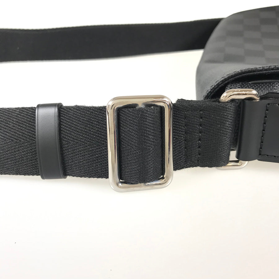 LOUIS VUITTON Damier Graphite District PM N41260 Shoulder bag