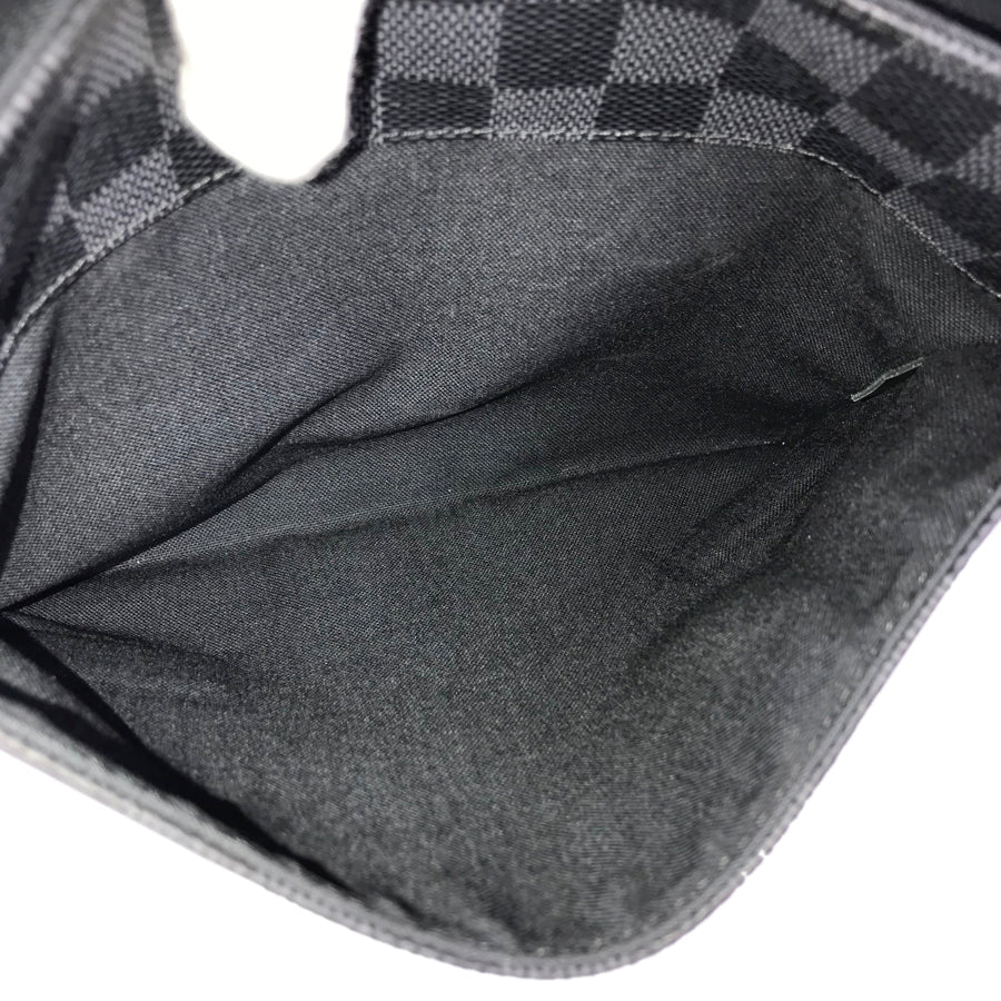 LOUIS VUITTON Damier Graphite District PM N41260 Shoulder bag