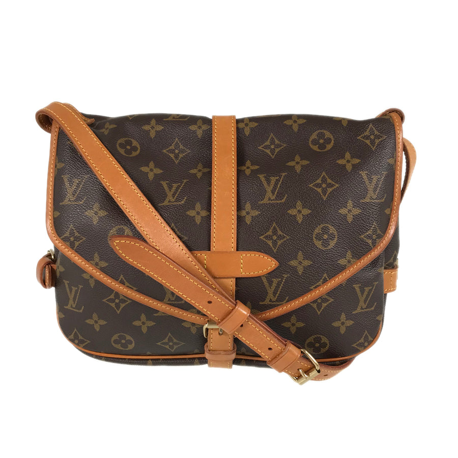 LOUIS VUITTON Monogram Saumur 30 M42256 Shoulder bag