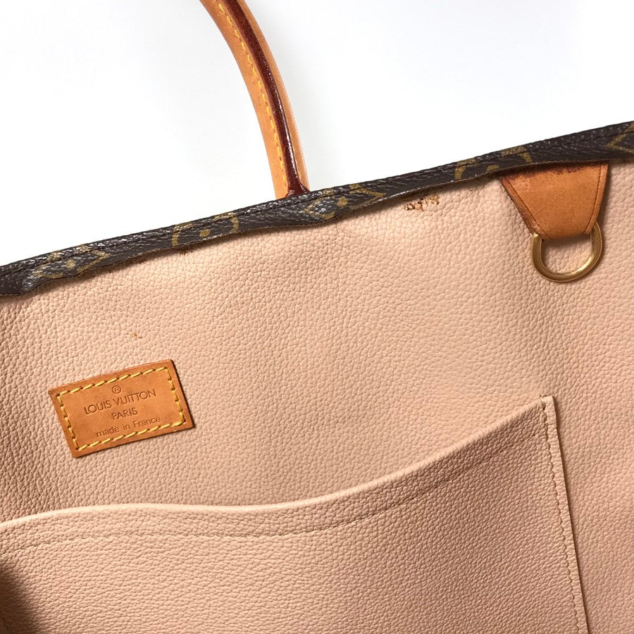 LOUIS VUITTON Monogram Sac Pla M51140 Hand bag