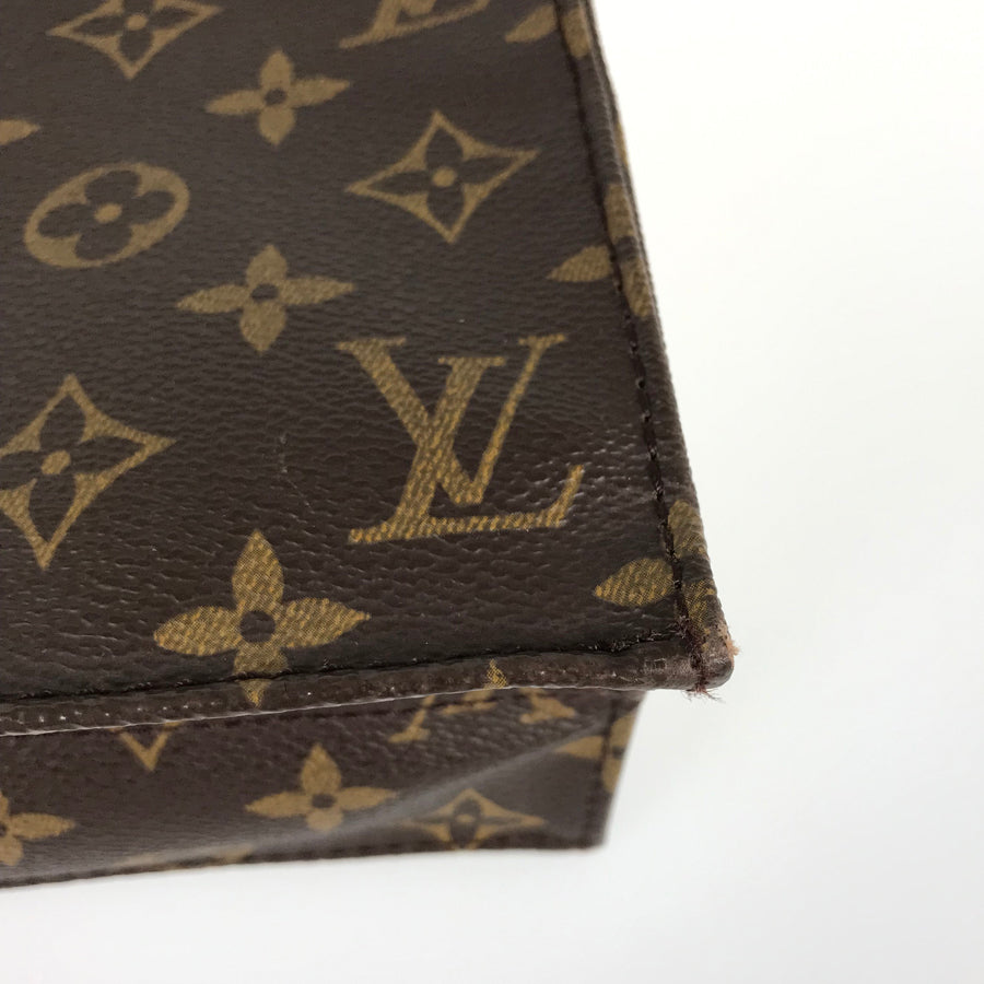 LOUIS VUITTON Monogram Sac Pla M51140 Hand bag