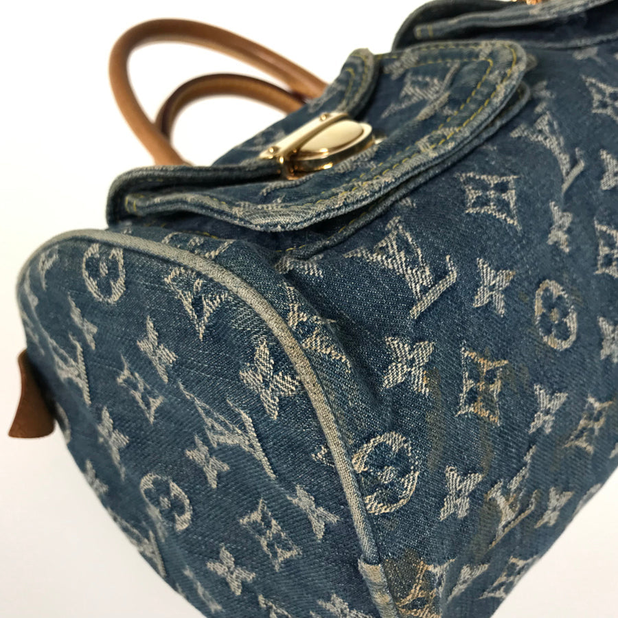 LOUIS VUITTON Monogram Denim Neo Speedy M95019 Hand bag