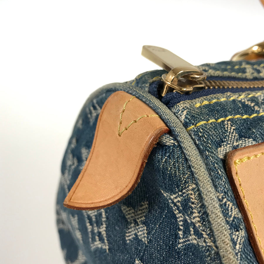 LOUIS VUITTON Monogram Denim Neo Speedy M95019 Hand bag