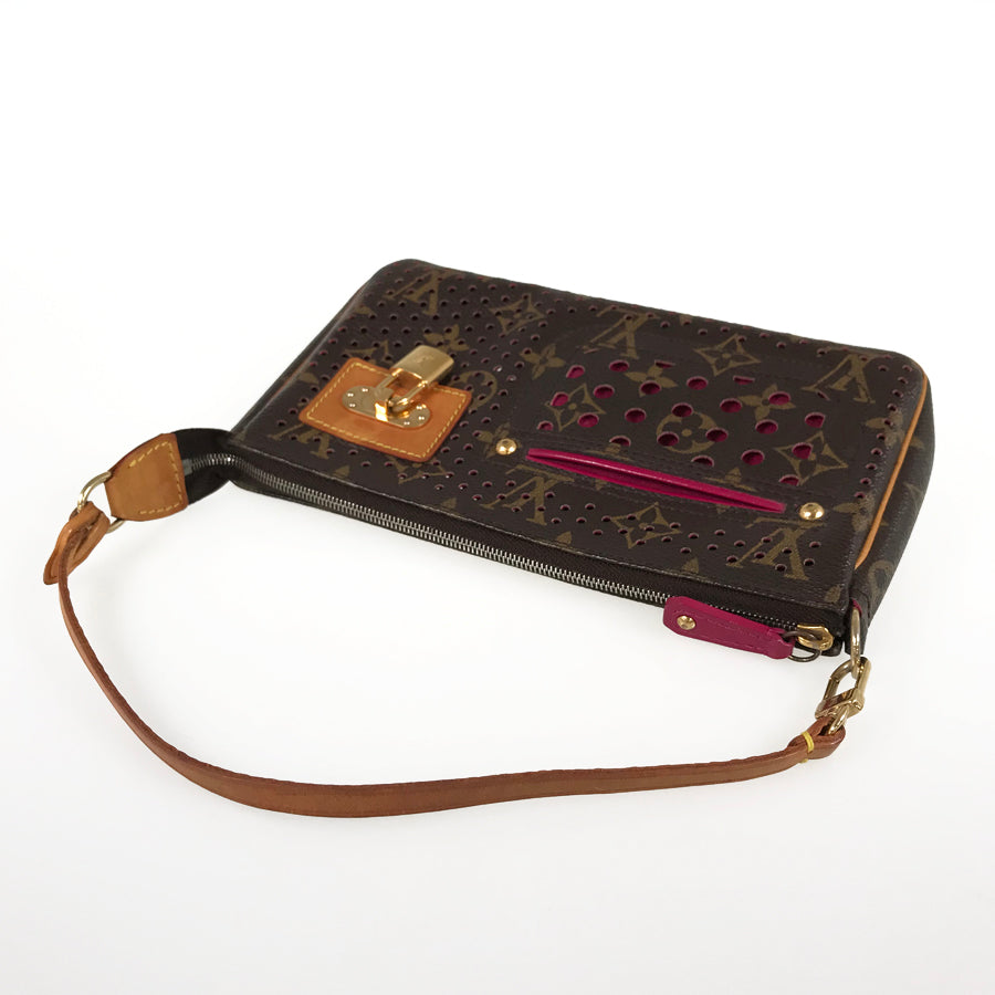LOUIS VUITTON Monogram Perfo Pochette Accessoires M95183 Pouch