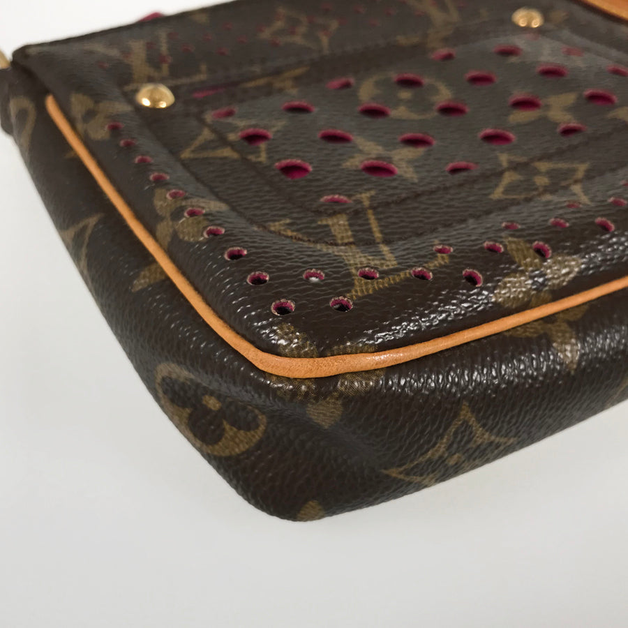 LOUIS VUITTON Monogram Perfo Pochette Accessoires M95183 Pouch