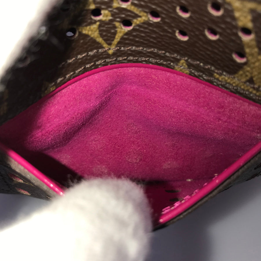 LOUIS VUITTON Monogram Perfo Pochette Accessoires M95183 Pouch