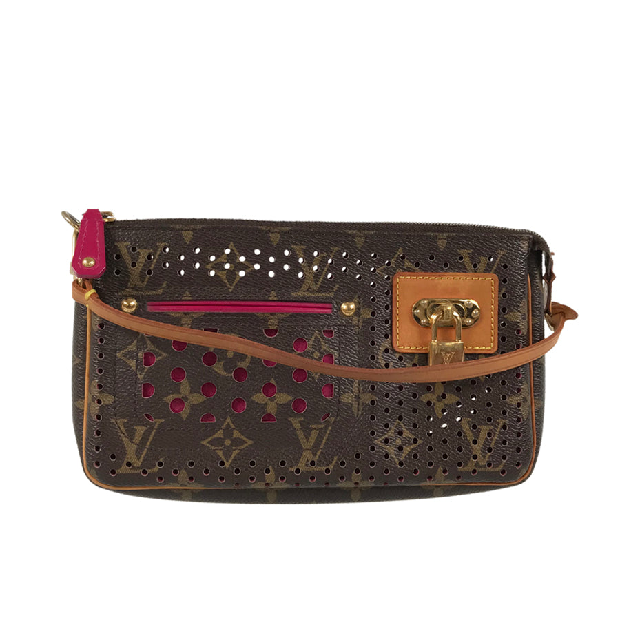 LOUIS VUITTON Monogram Perfo Pochette Accessoires M95183 Pouch