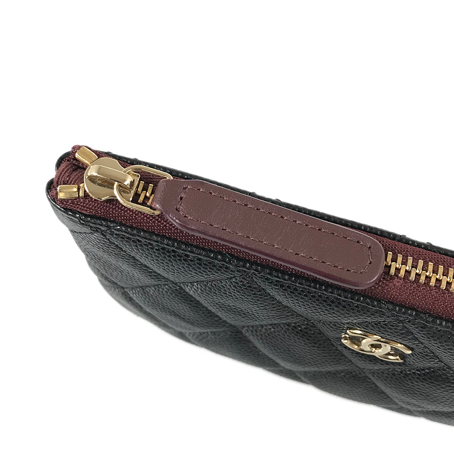 CHANEL Matelasse Classic Small Zip Pouch