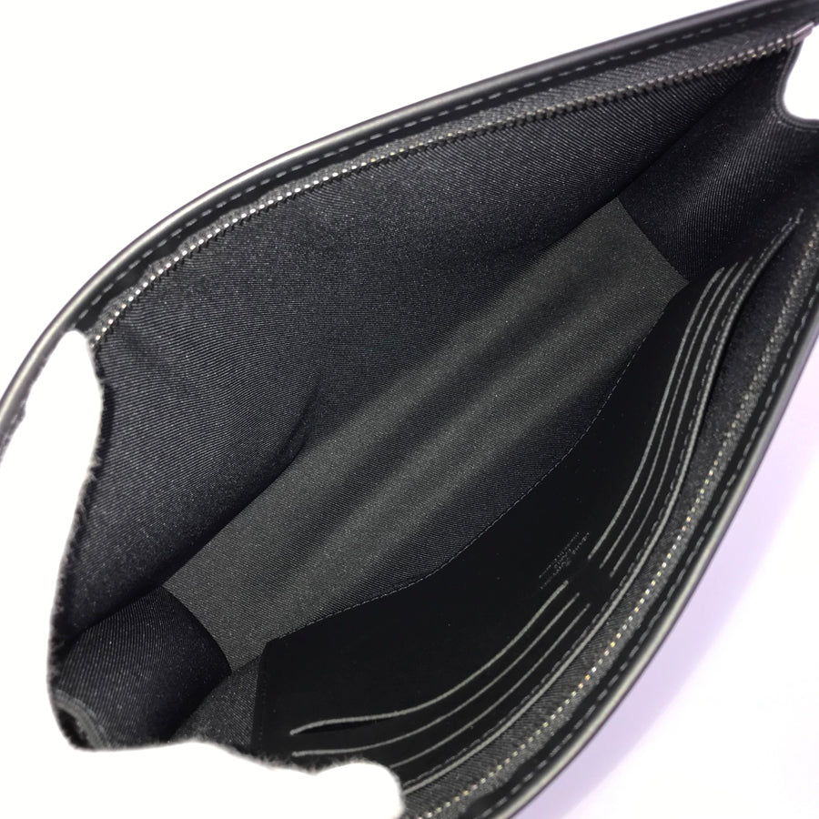 LOUIS VUITTON Monogram Eclipse Pochette Voyage MM M61692 Clutch bag
