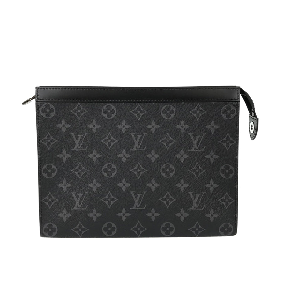 LOUIS VUITTON Monogram Eclipse Pochette Voyage MM M61692 Clutch bag